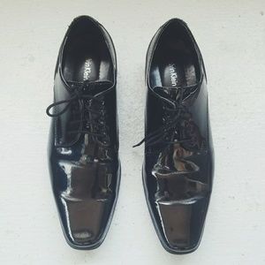 CALVIN KLEIN Men's Brodie Patent Dress Shoes